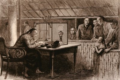The Opium Traffic: Chinese Selling Opium, from 